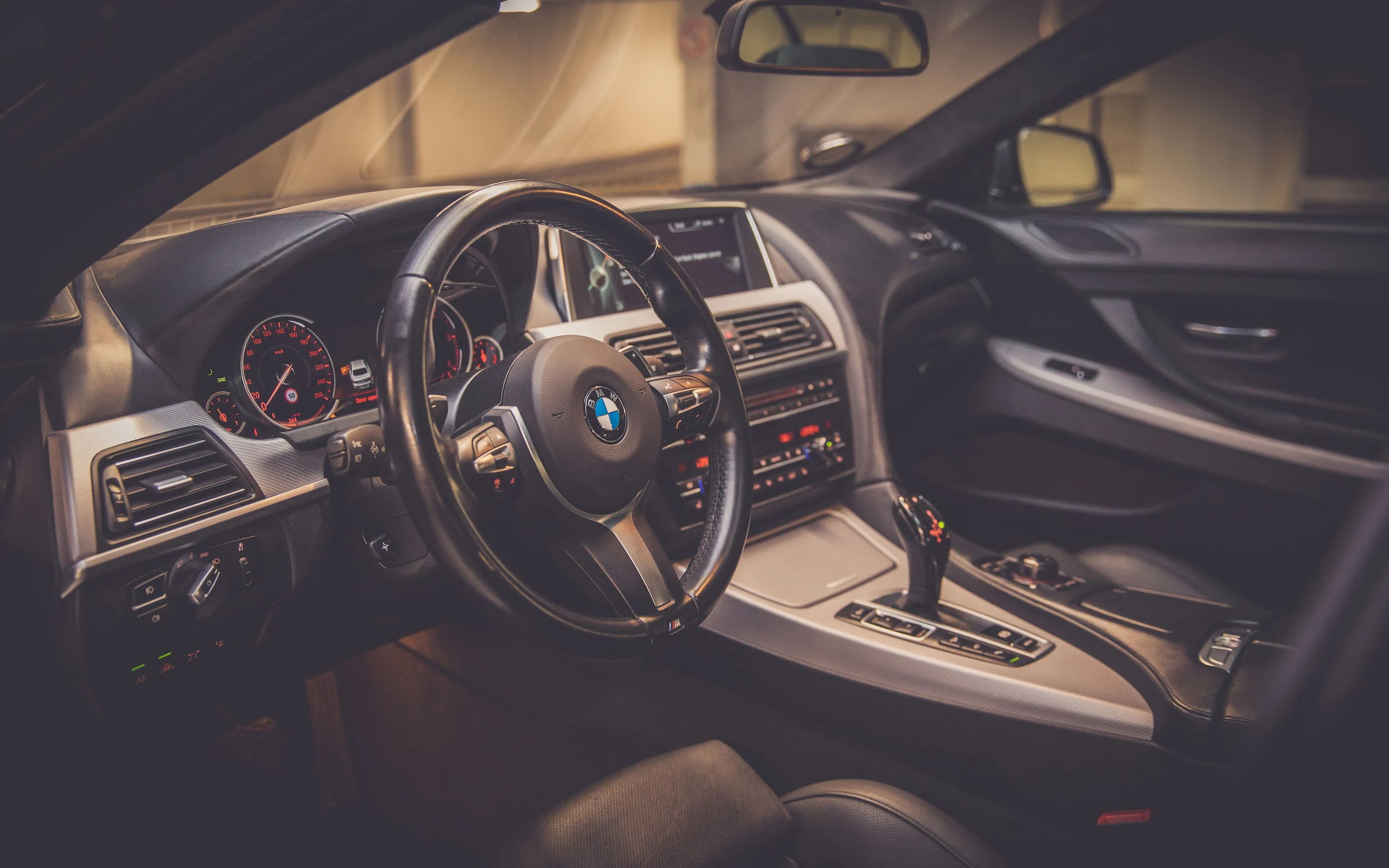 BMW interior