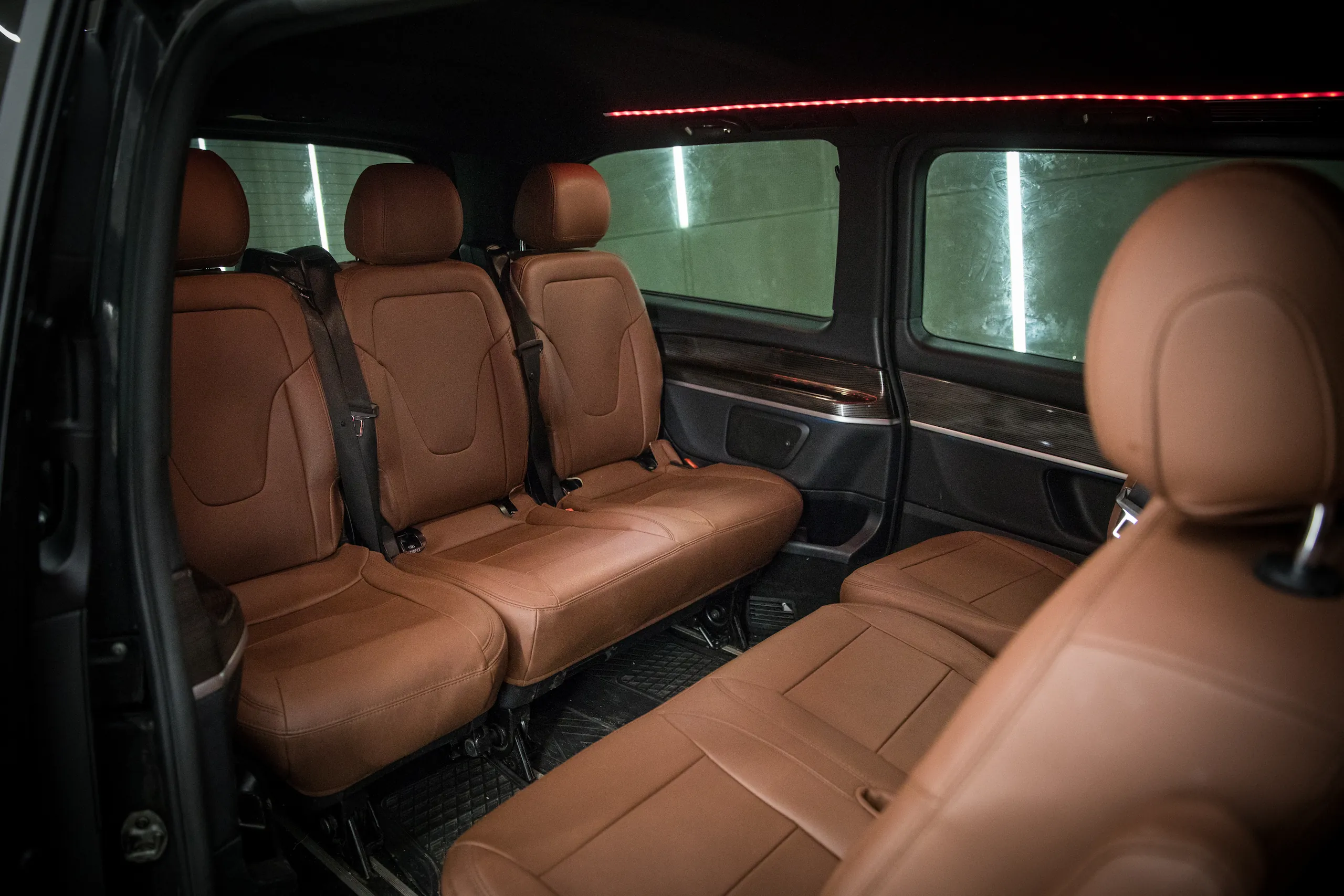 Van interior